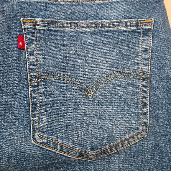 Levi's Men's 505 Jean Regular Fit Straight Leg Stretch Sizes 38x32, 40x30, 42x32 - Picture 10 of 12